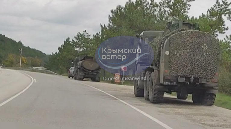 Russia increases number of fuel trucks in Crimea after attack on Feodosia
