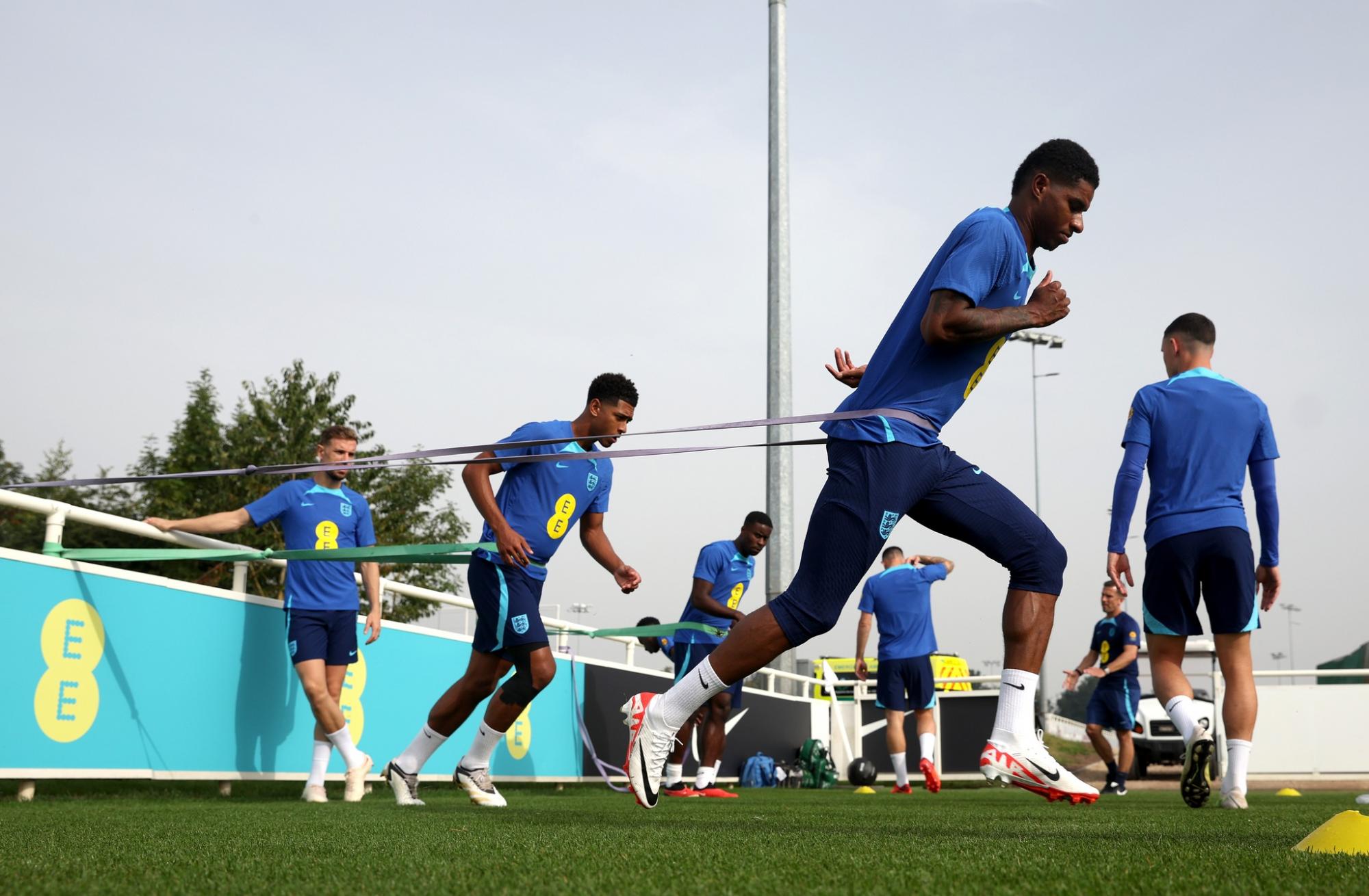 Украина – Англия: кадры и слова перед матчем отбора к Евро-2024