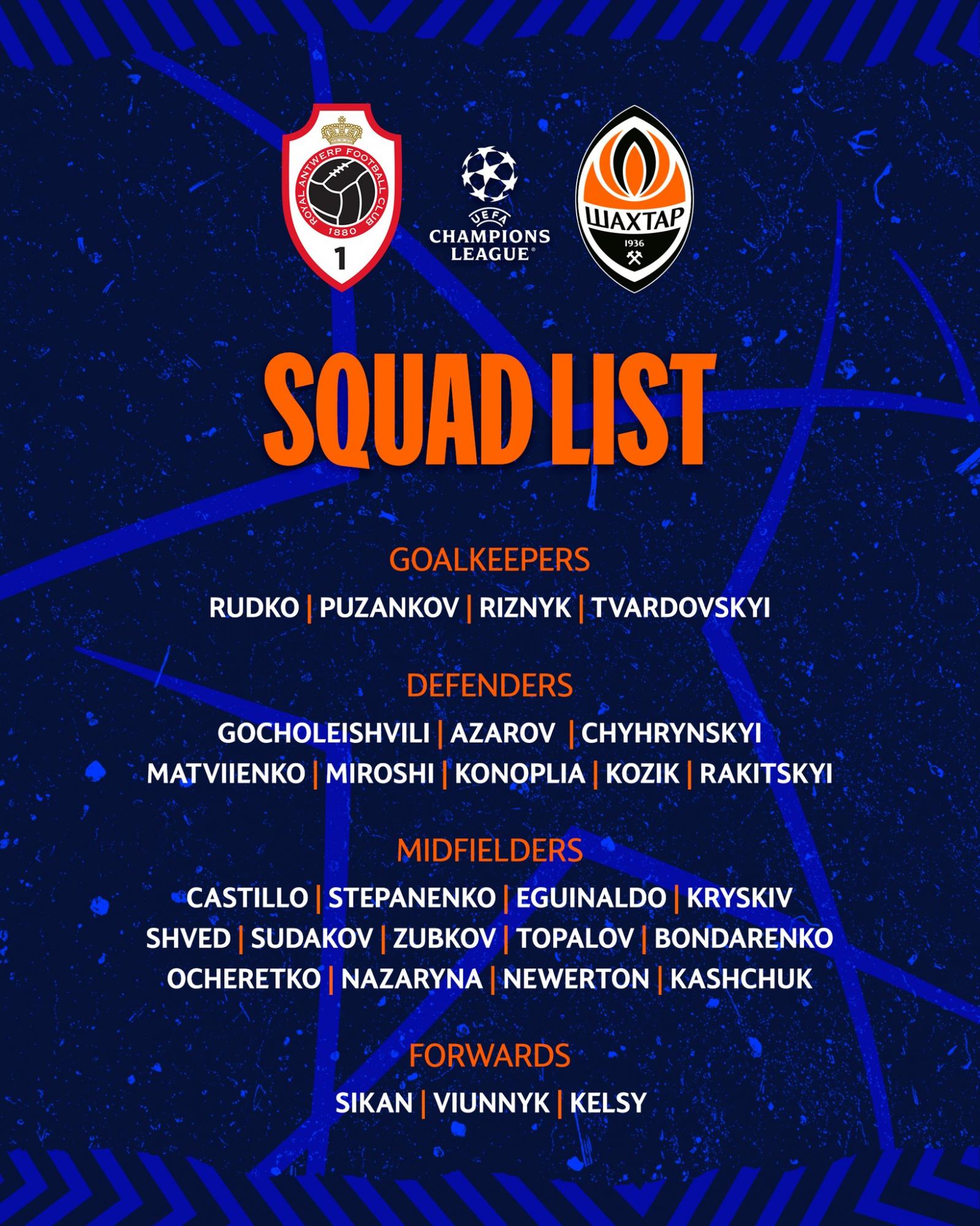 &quot;Антверпен&quot; – &quot;Шахтер&quot;: прогноз на матч Лиги чемпионов