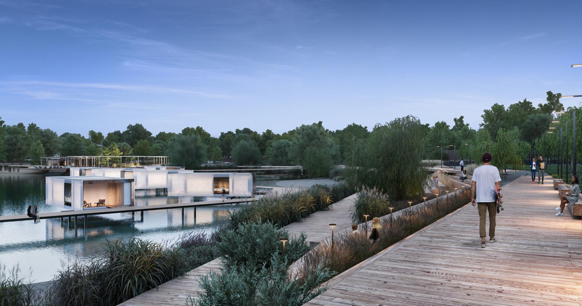 Дивіться, яке кластерне містечко скоро зведуть під Києвом: перші фото