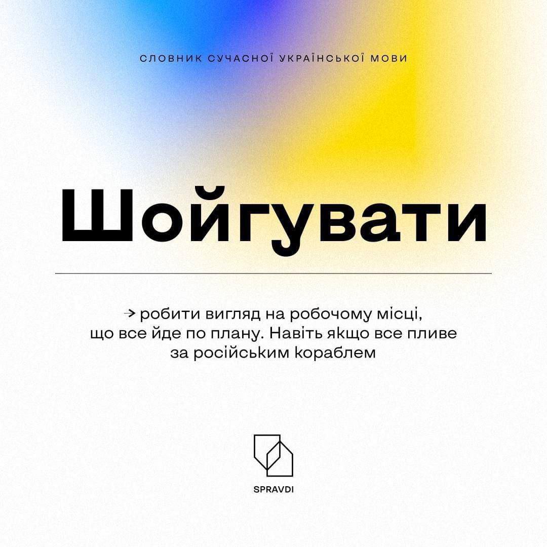 Шойгувати, арестовлення, затридні: украинцы придумали &quot;Словарь современного языка&quot;