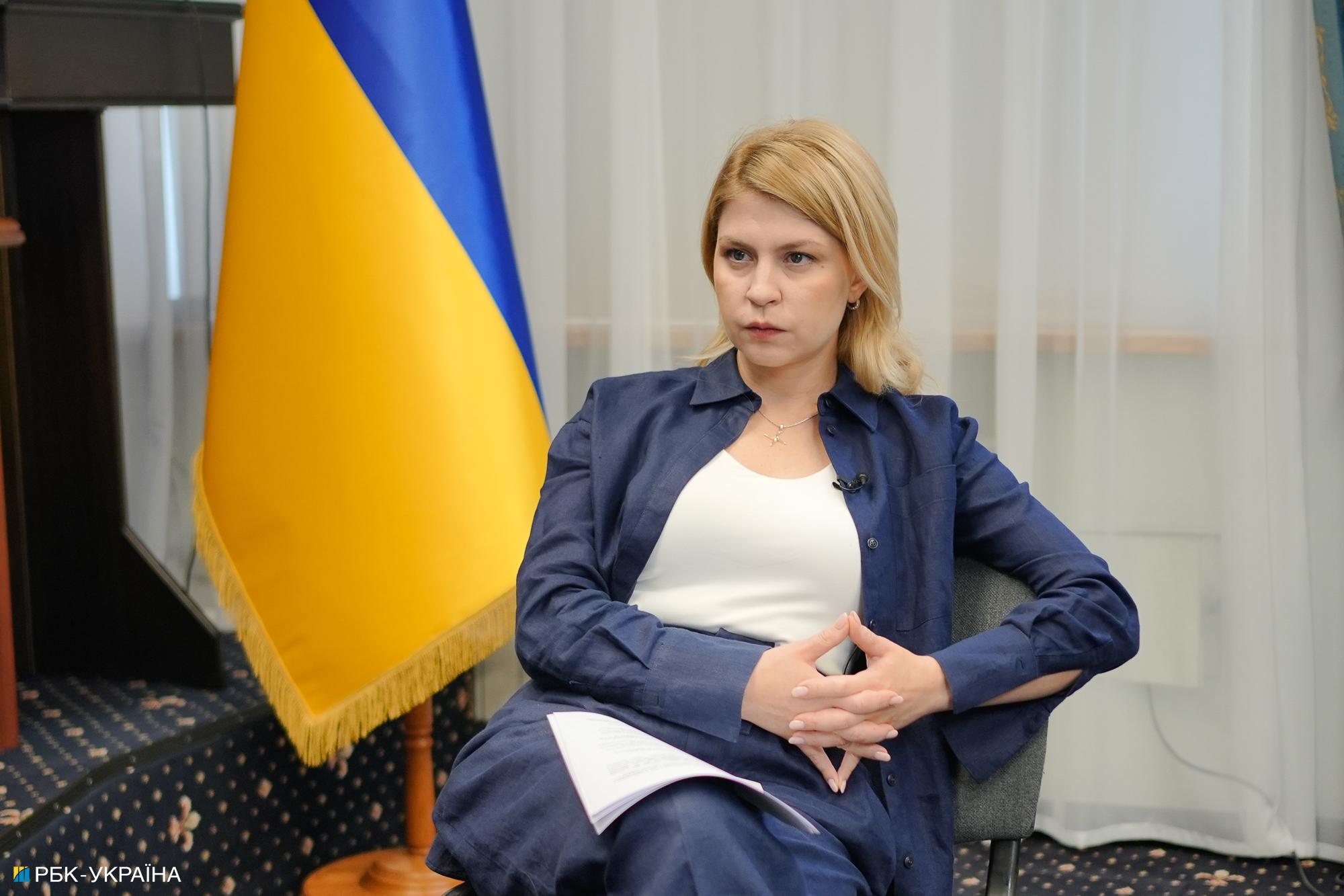 Ukraine's Deputy PM Olha Stefanishyna: 'Inviting Ukraine to NATO is element of deterring Russian aggression'