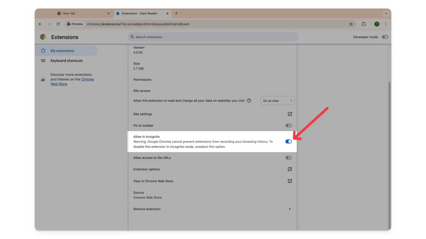 Как быстро и легко включить расширения на разных браузерах, если вы находитесь в режиме инкогнито: инструкция