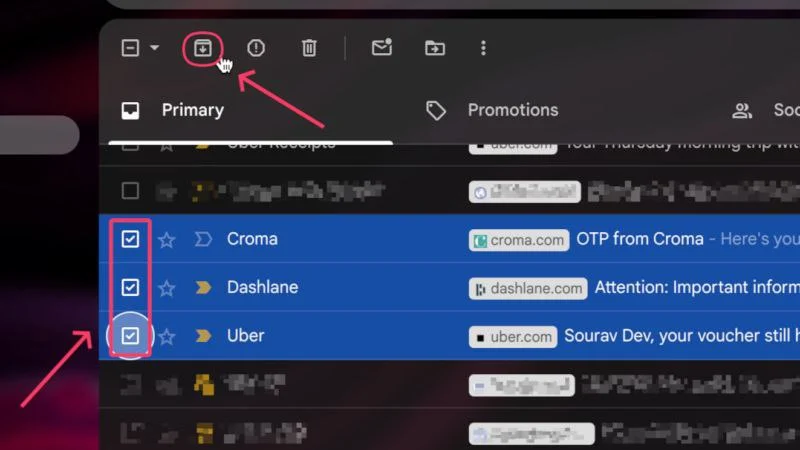 У чому різниця між архівацією та видаленням листів у Gmail, і що краще вибрати