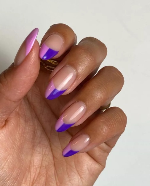 Трендовый маникюр на осень: 7 идей стильного &quot;френча&quot; с яркими кончиками