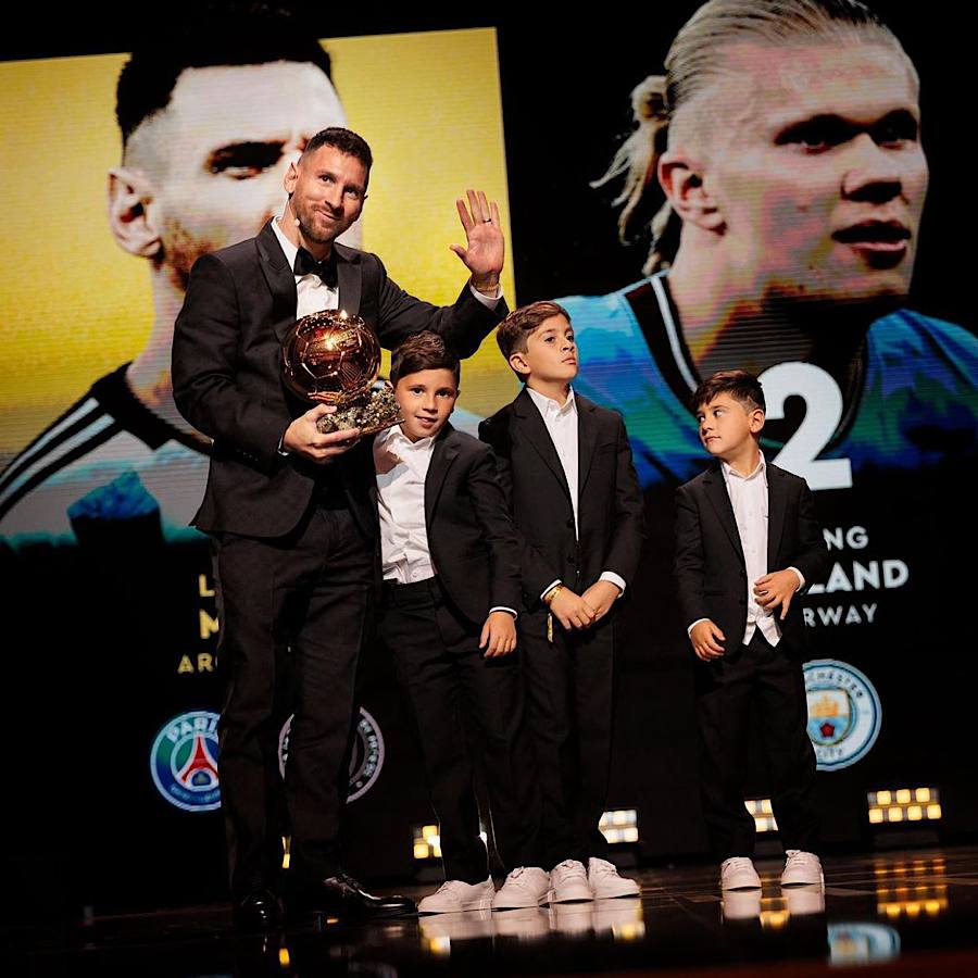 Золотой мяч 2023. Как Месси получал историческую награду (фото)