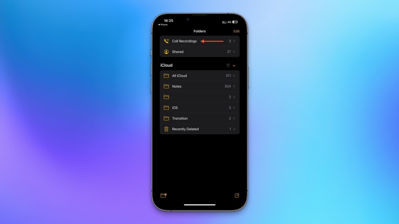 Как записать телефонный разговор на iPhone без установки сторонних приложений