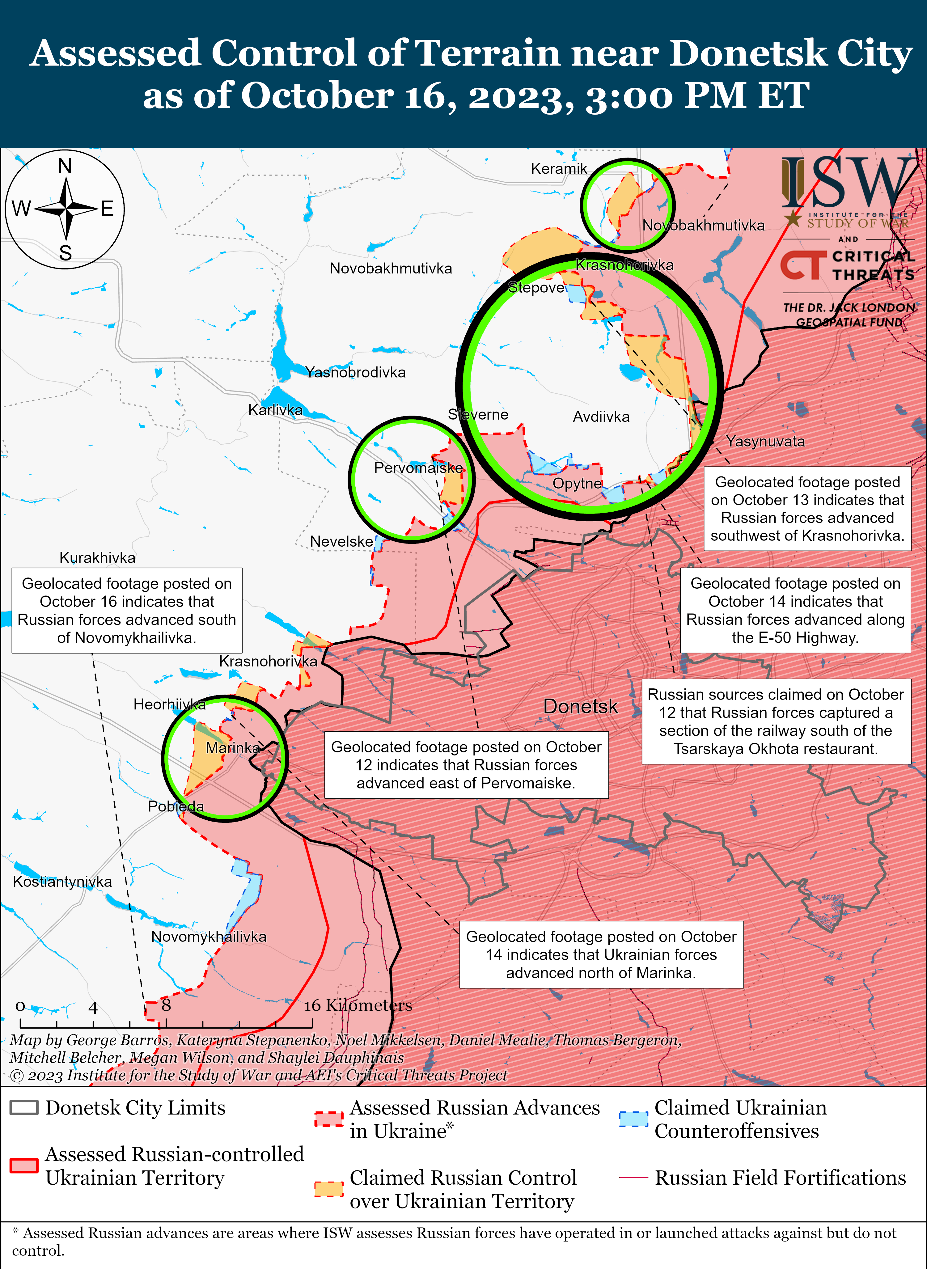 ВСУ продолжили наступательные операции в направлении Мелитополя: карты ISW