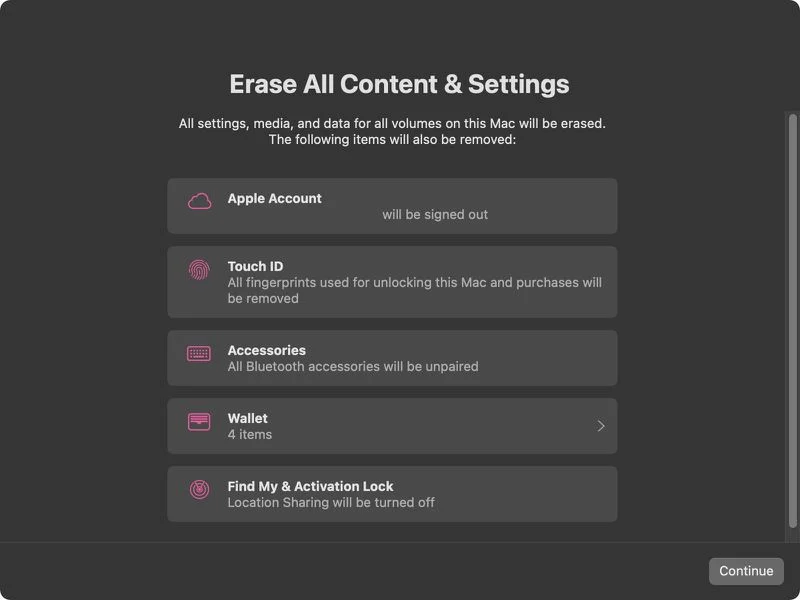 Как стереть все данные и восстановить заводские настройки на Macbook: инструкция