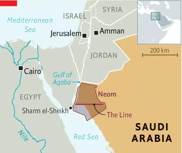 Місто-стіна Neom. Як Саудівська Аравія будує мегаполіс майбутнього і які ризики приховує проєкт