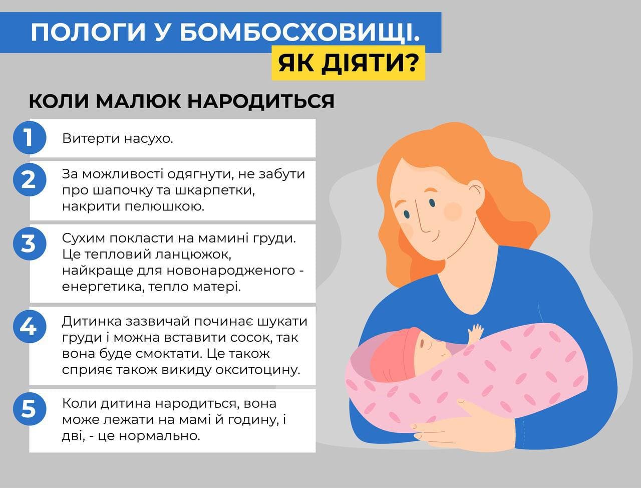Что делать, если роды начались в бомбоубежище: подробная инструкция