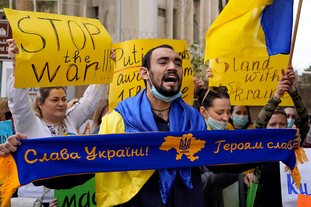 Акції на підтримку України та проти агресії Росії проводять по всьому світу (відео, фото)