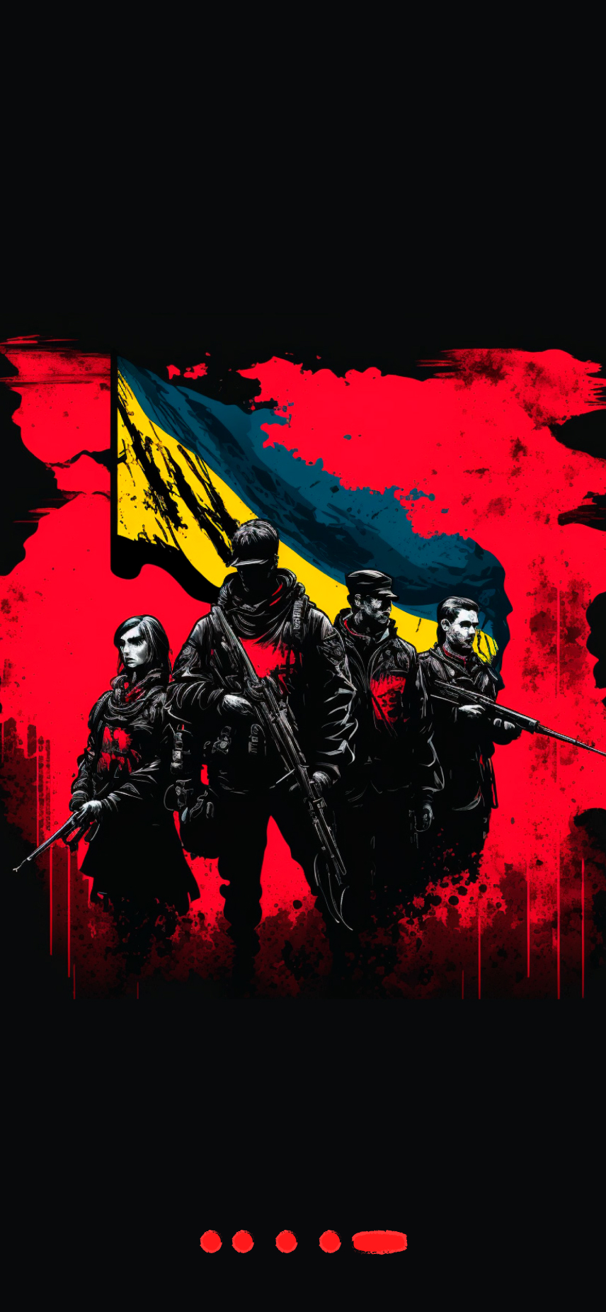 Искусственный интеллект создал календарь, посвященный героическому сопротивлению украинцев: сильные фото