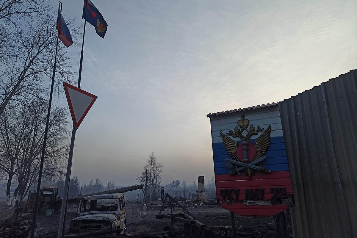 У Росії вщент згоріло ще одне село: перші відео та фото