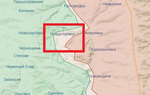 DeepState: ВСУ продвигаются на юг от Бахмута и под Ореховым в Запорожской области
