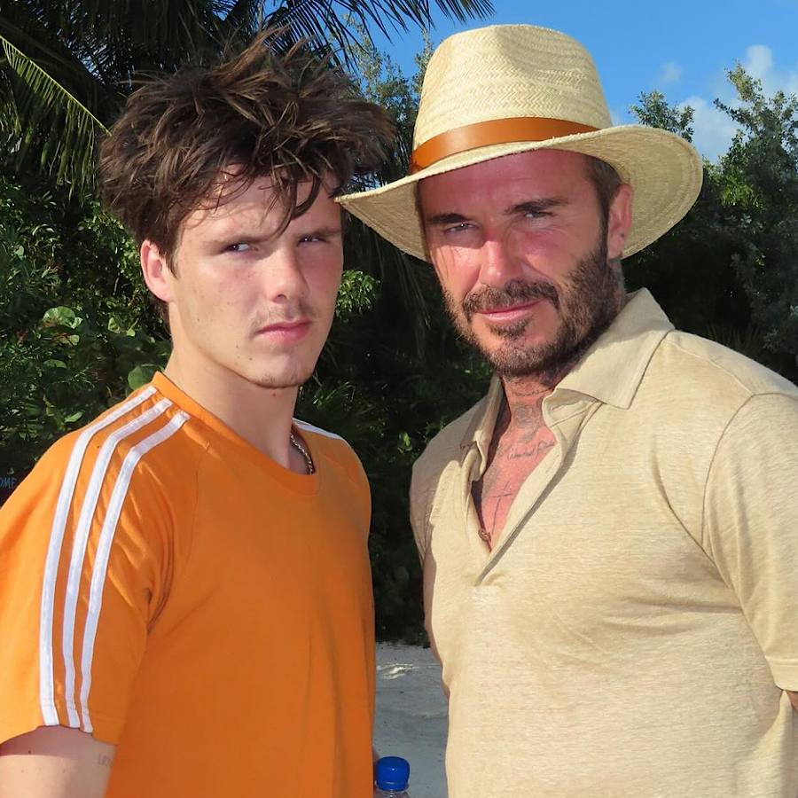 Девід Бекхем показав, як проводить час з родиною на відпочинку (фото)