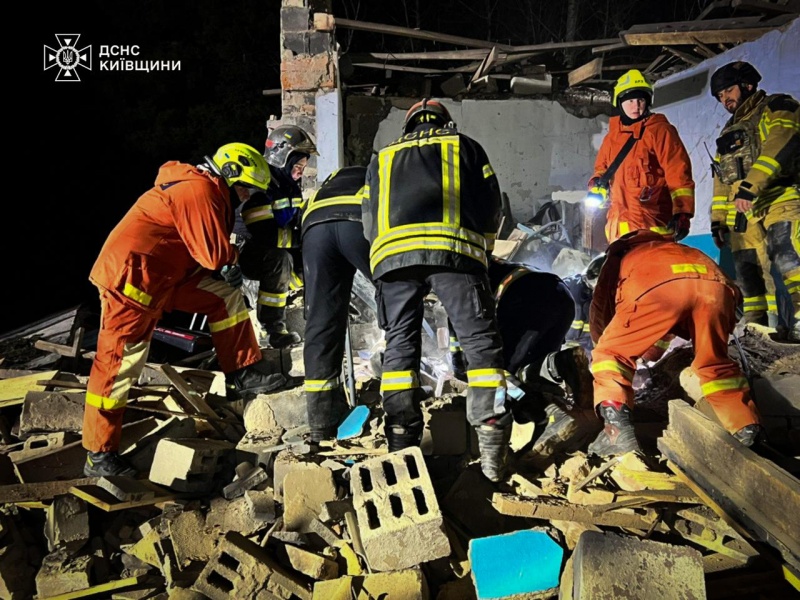 Ukraine's State Emergency Service reports destruction, child hurt in attack on Kyiv region