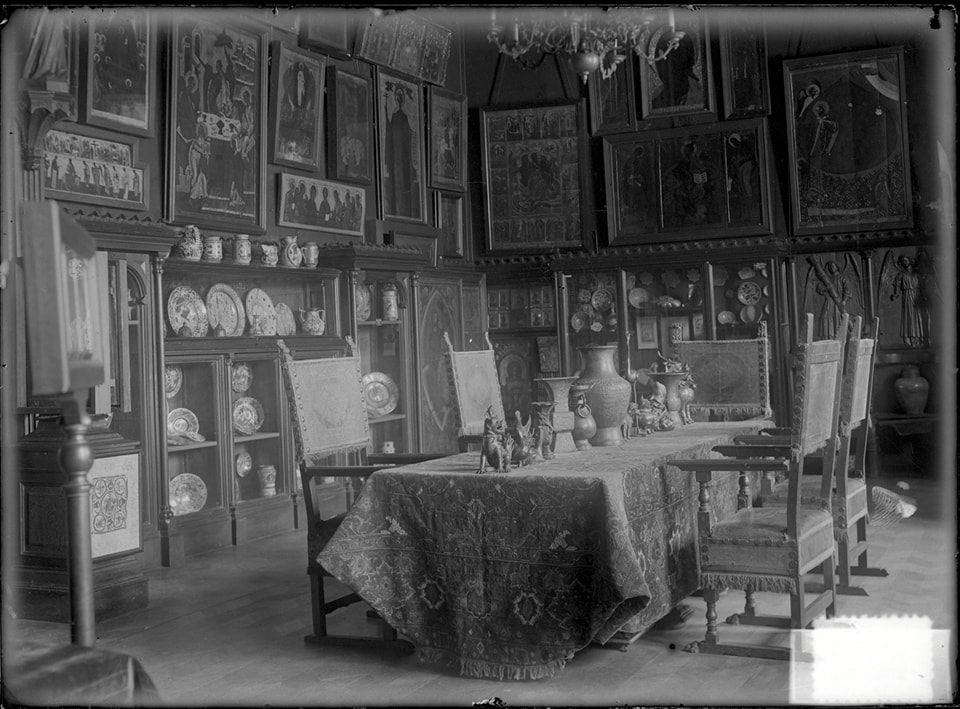 Смотрите, как выглядел Музей Ханенко, когда в нем жили выдающиеся супруги коллекционеров