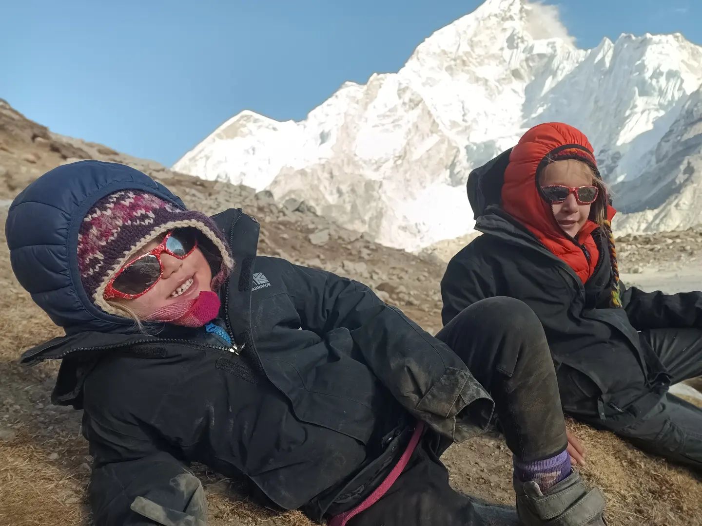 Four-year-old girl conquered Everest without help - Photos