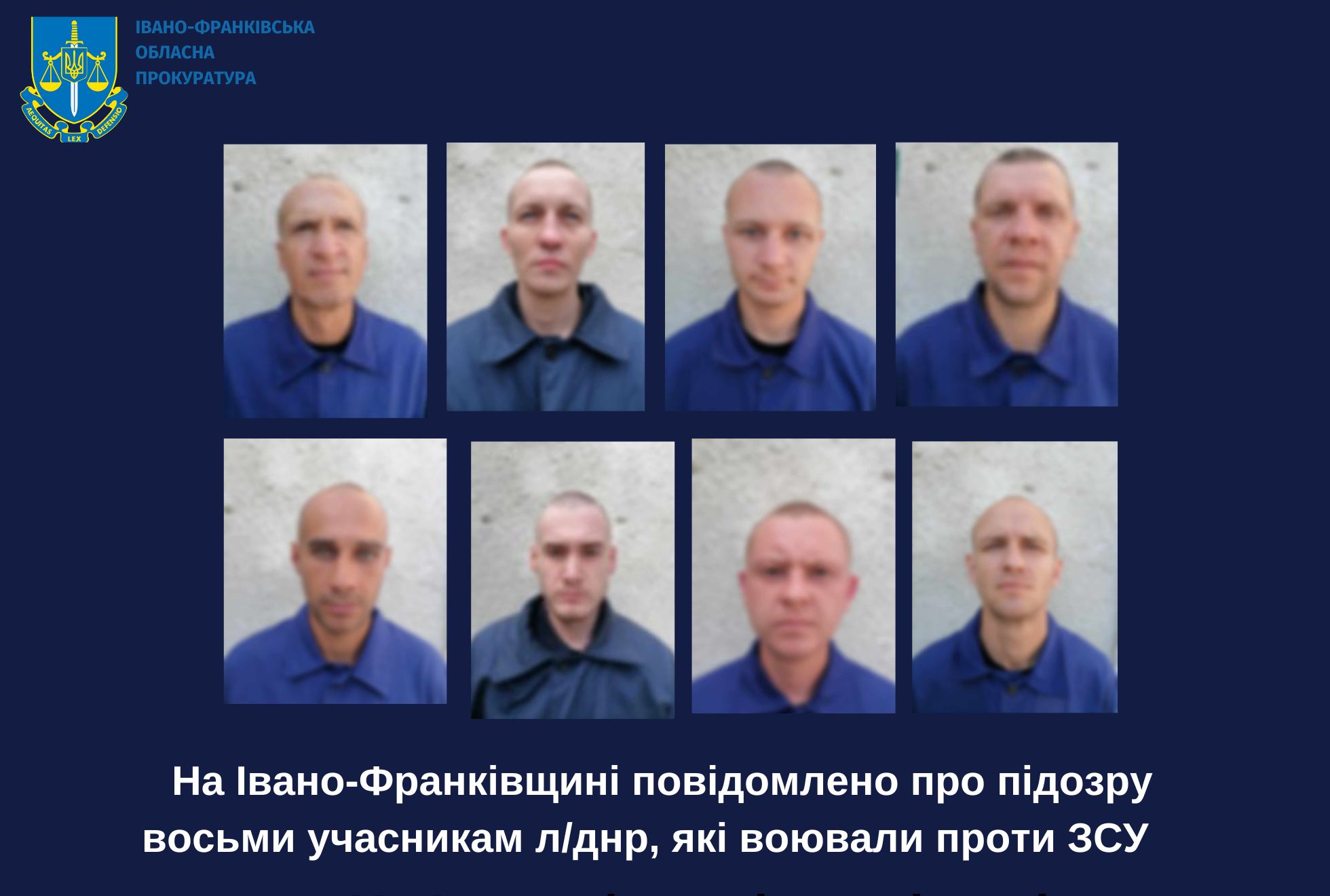 Вісім бойовиків &quot;Л/ДНР&quot; воювали на Донбасі і потрапили в полон. Їм загрожує довічне