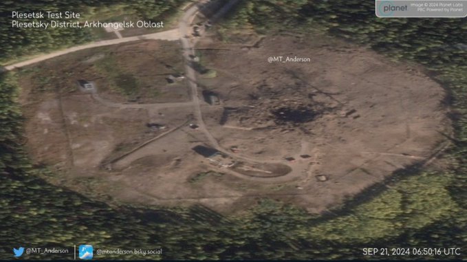Missile Satan or Sarmat explodes in Russia: Satellite images reveal