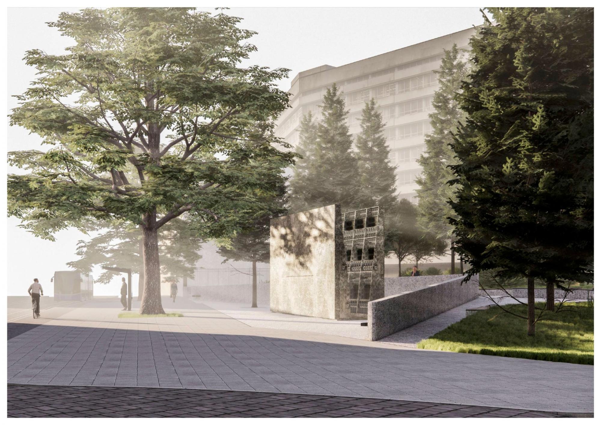 Пространство памяти Евгения Коновальца во Львове: стало известно, как оно будет выглядеть