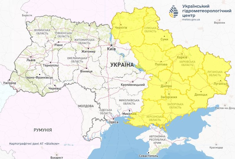 В Україну насуваються заморозки у Великодні дні