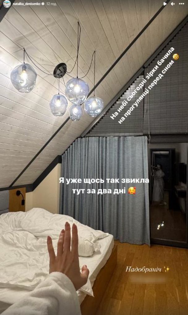 Наталка Денисенко в купальнике блеснула подтянутой фигурой на фоне зимних Карпат (фото)