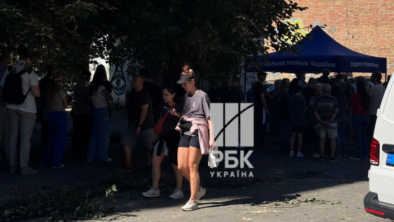 Damaged homes, a hospital and kindergarten: RBC-Ukraine report from Kyiv after the attack