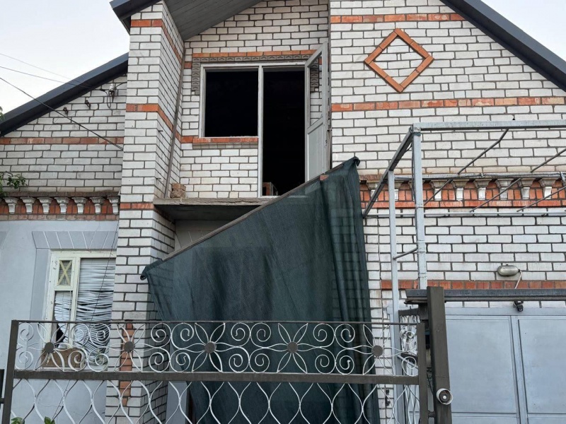 Russian drone strike kills one, injures another in Pavlohrad; homes hit in Dnipro