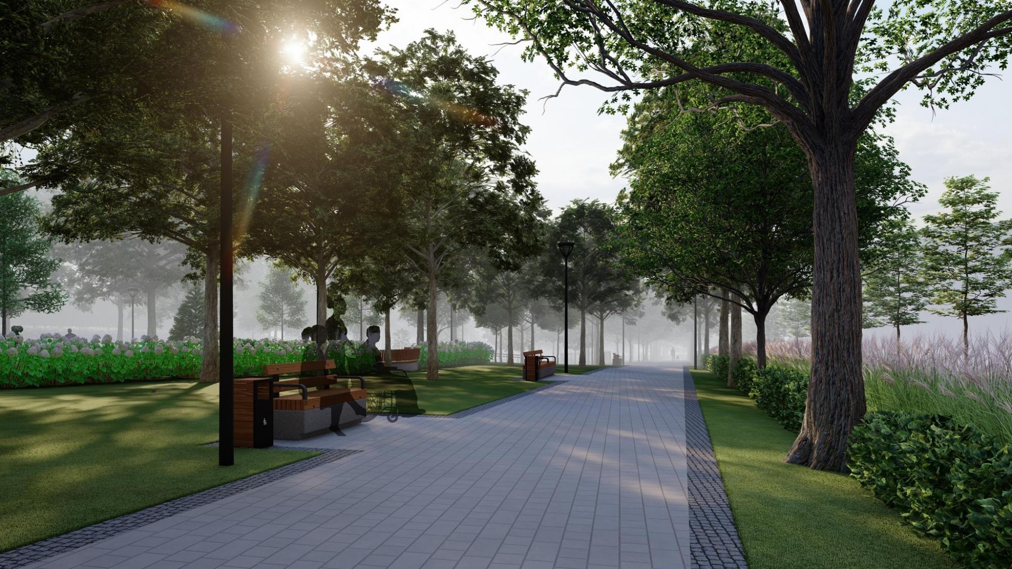 С ароматравами и дождевым садом. Смотрите, как изменится Павловский сквер (фото)