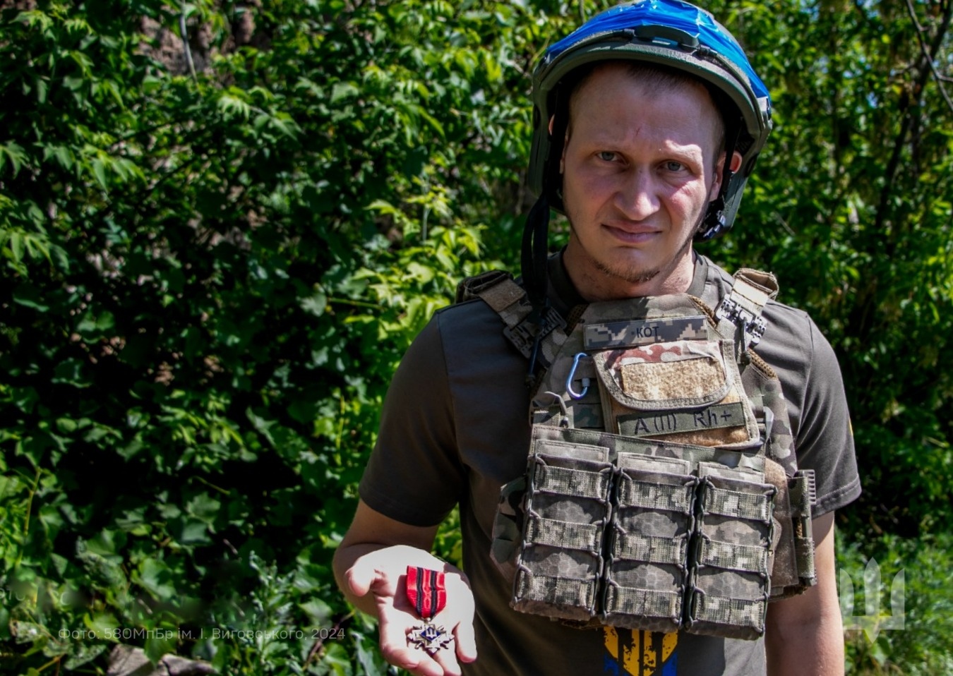 Вернулся на фронт после тяжелого ранения. История воина растрогала украинцев