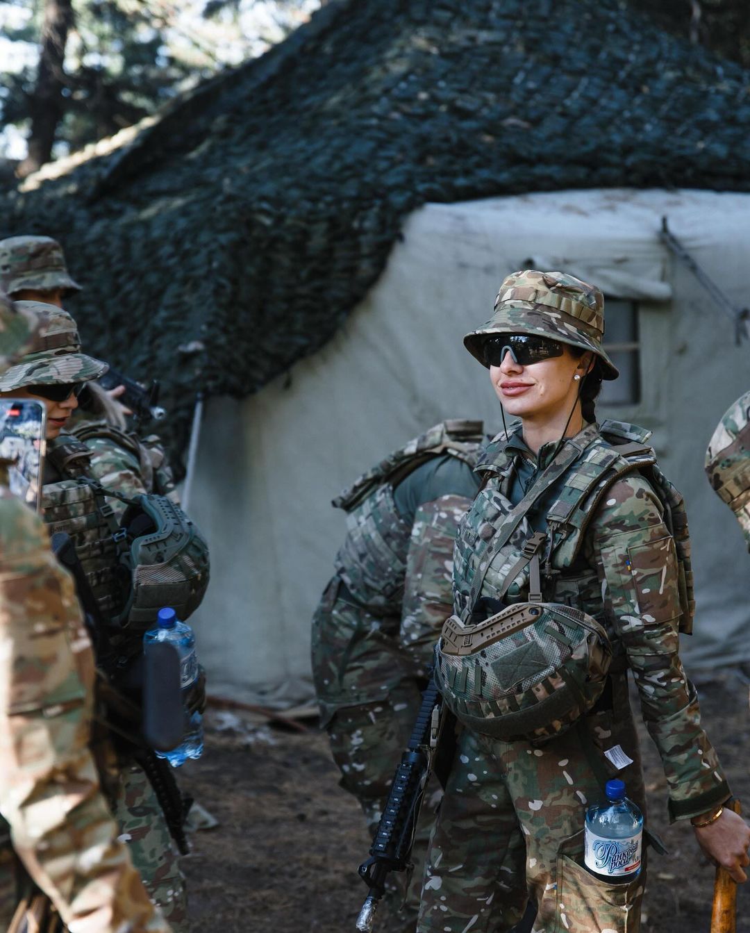 Бывшая Остапчука объяснила, почему решилась пройти курс молодого бойца