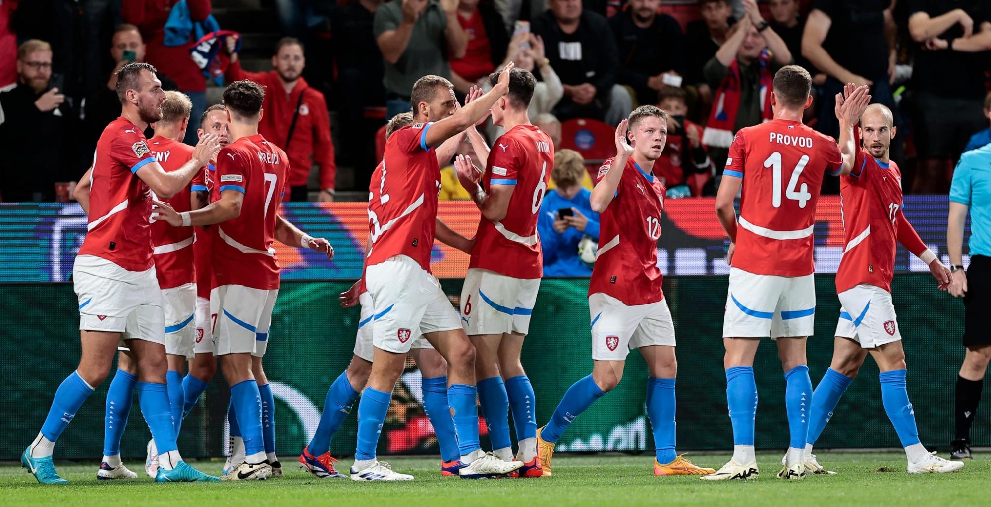 Сборная Украины проиграла Чехии фестивальный матч Лиги наций