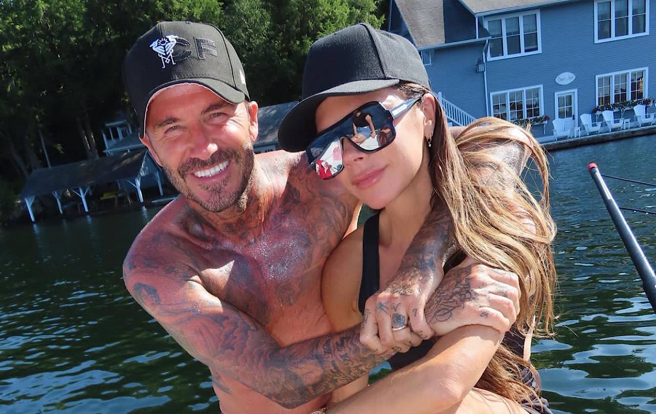 История любви Дэвида и Виктории Бекхэмов в 20 фотографиях