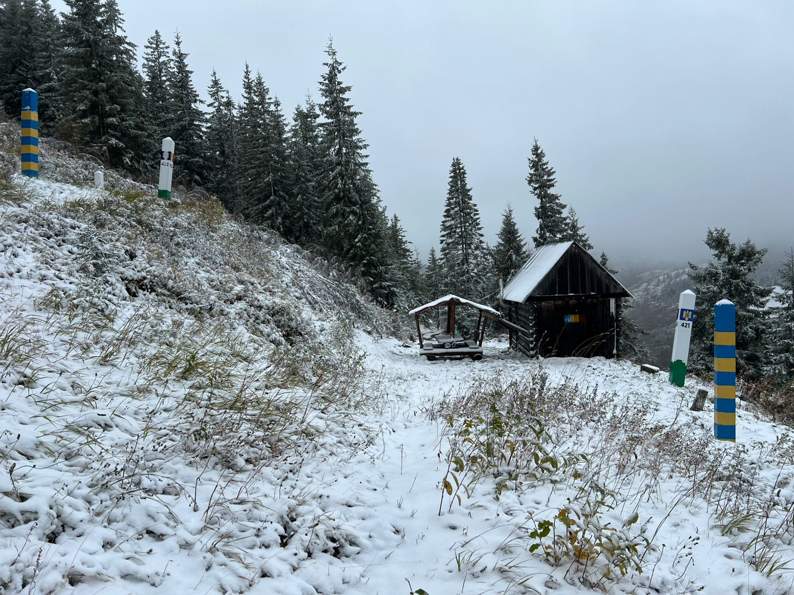 В горы лучше не ходить. Как выглядят заснеженные Карпаты (фото, видео)