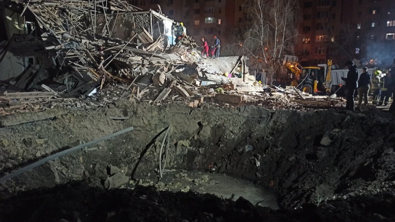 Russia strikes police location in Kharkiv: One fatality and many injured reported
