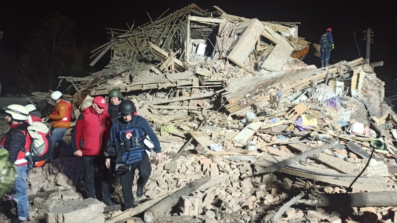 Russia strikes police location in Kharkiv: One fatality and many injured reported