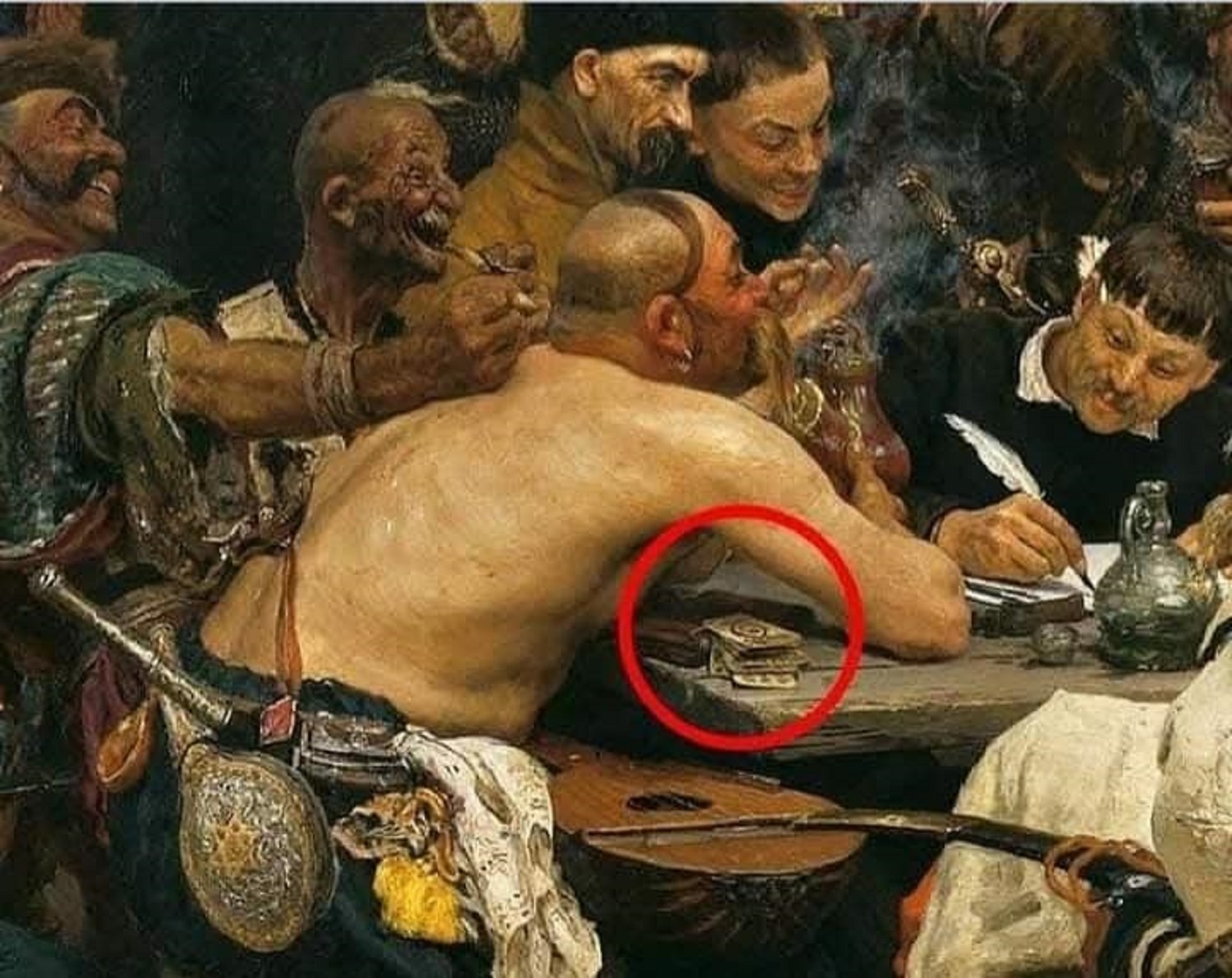 Чому козак без сорочки? Цікава деталь з картини Рєпіна &quot;Запорожці&quot;, про яку мало хто знає