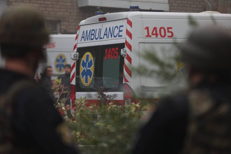 Russian massive drone strike on Dnipro: Medical center and dental clinic hit, one dead