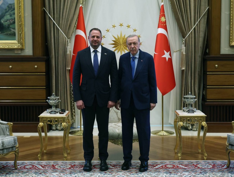 Ukrainian delegation meets with Erdoğan ahead of talks with Russia