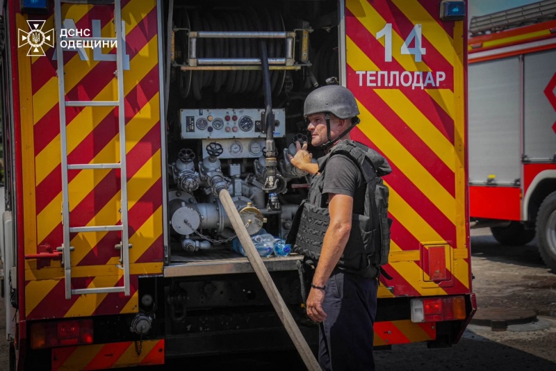 Russia strikes hygiene products factory in Odesa region with missile, injuring several people