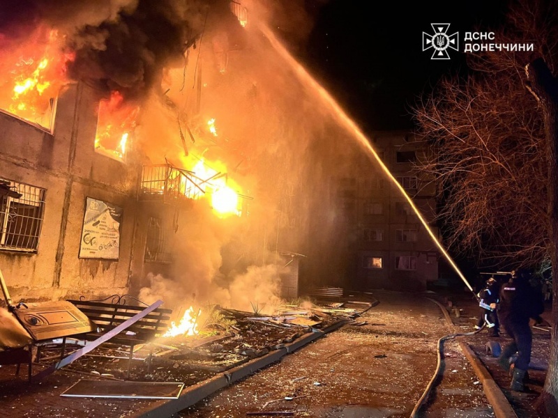 Zelenskyy on massive shelling of Dobropillia in Donetsk region: Shows that Russia's goals are unchanged