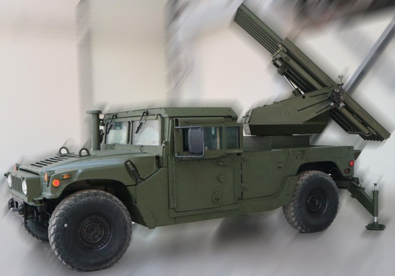 Ukraine's National Guard adapts HMMWV for next-gen mobile rocket launcher (photos)