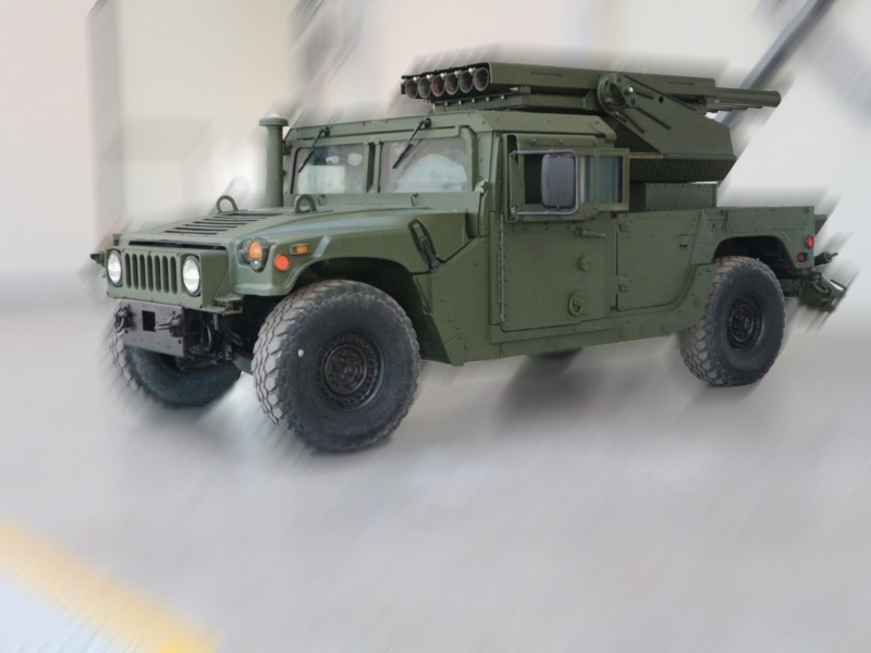 Ukraine's National Guard adapts HMMWV for next-gen mobile rocket launcher (photos)