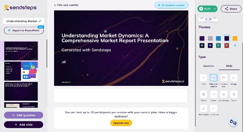 Зможе навіть новачок. 9 найкращих додатків для створення презентацій на основі штучного інтелекту
