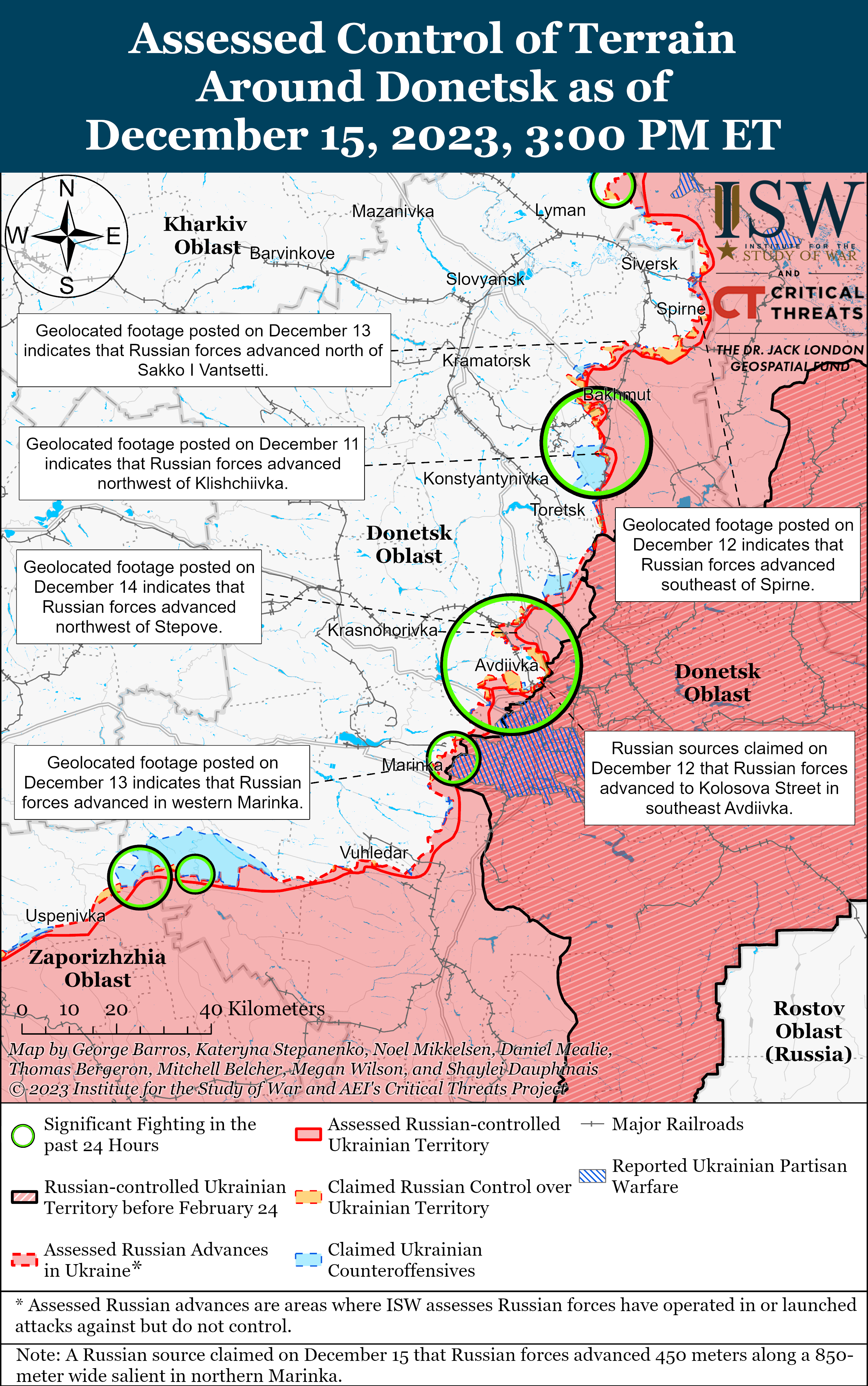 ЗСУ наступають у Запорізькій області: карти ISW