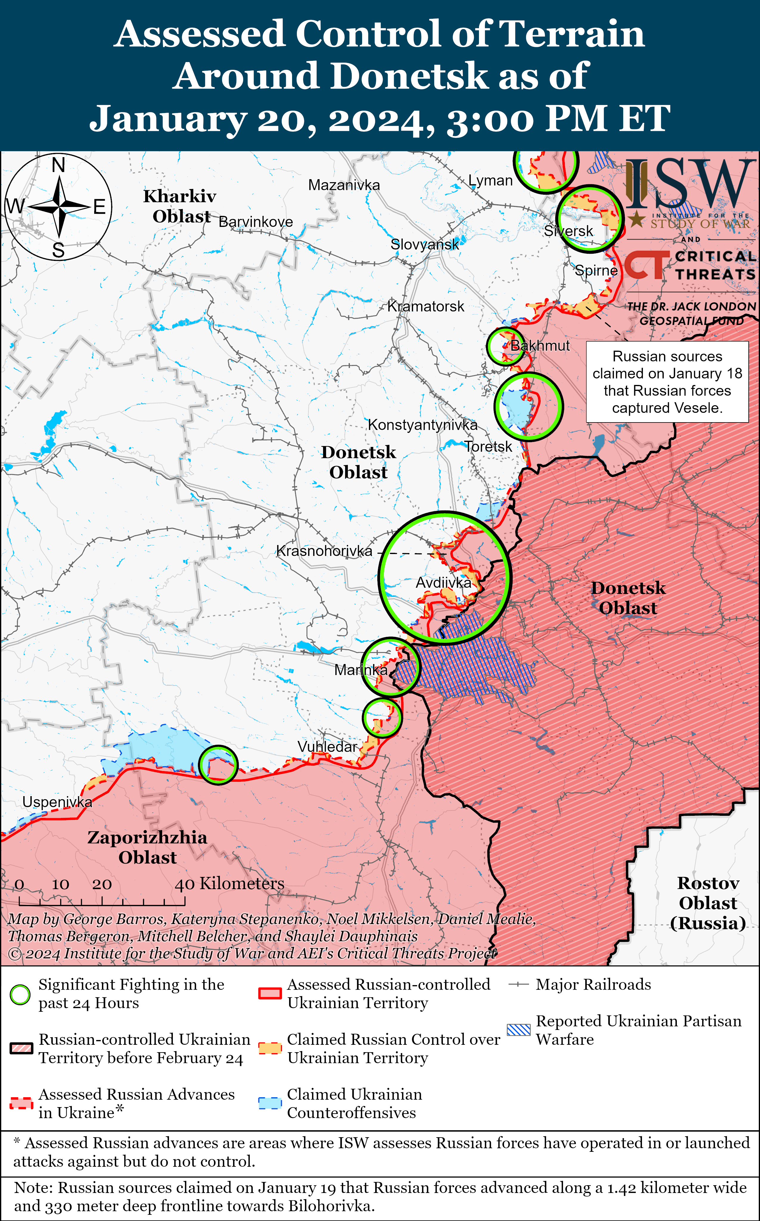Війська РФ, ймовірно, просунулися східніше Куп'янська: карти боїв ISW