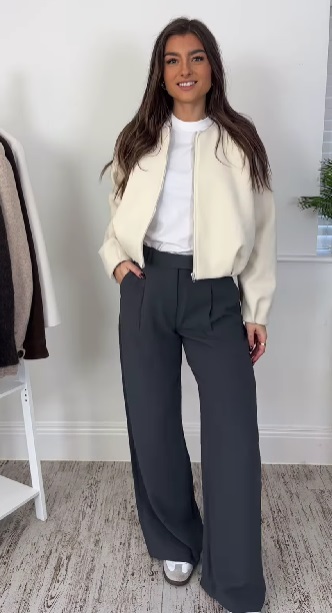 Как носить укороченный пиджак зимой: эти образы точно сделают вас самой модной (видео)