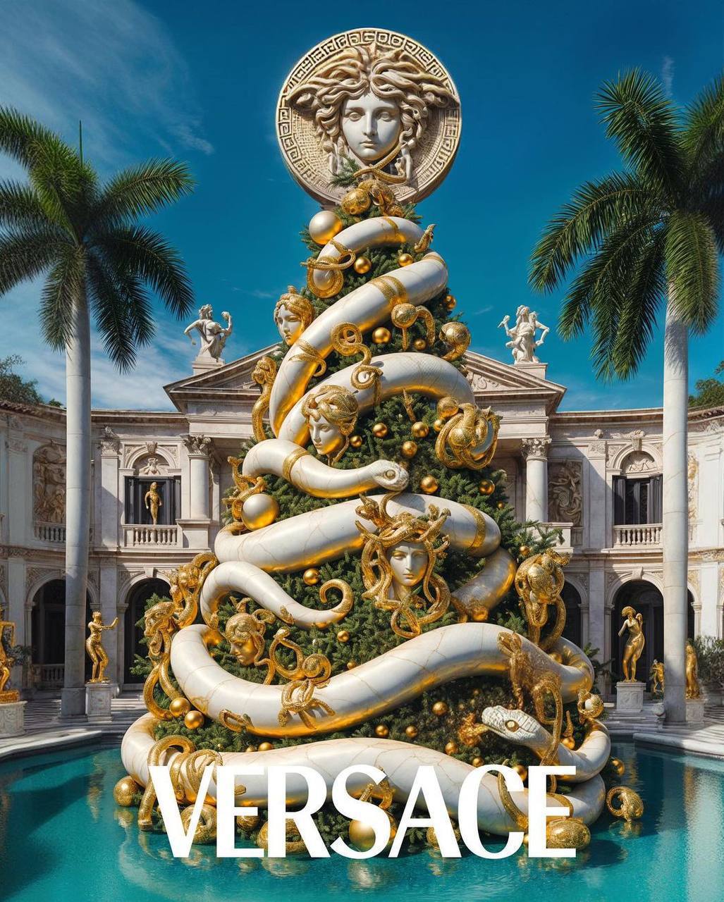 Штучний інтелект показав, як можуть виглядати ялинки від світових брендів (фото)